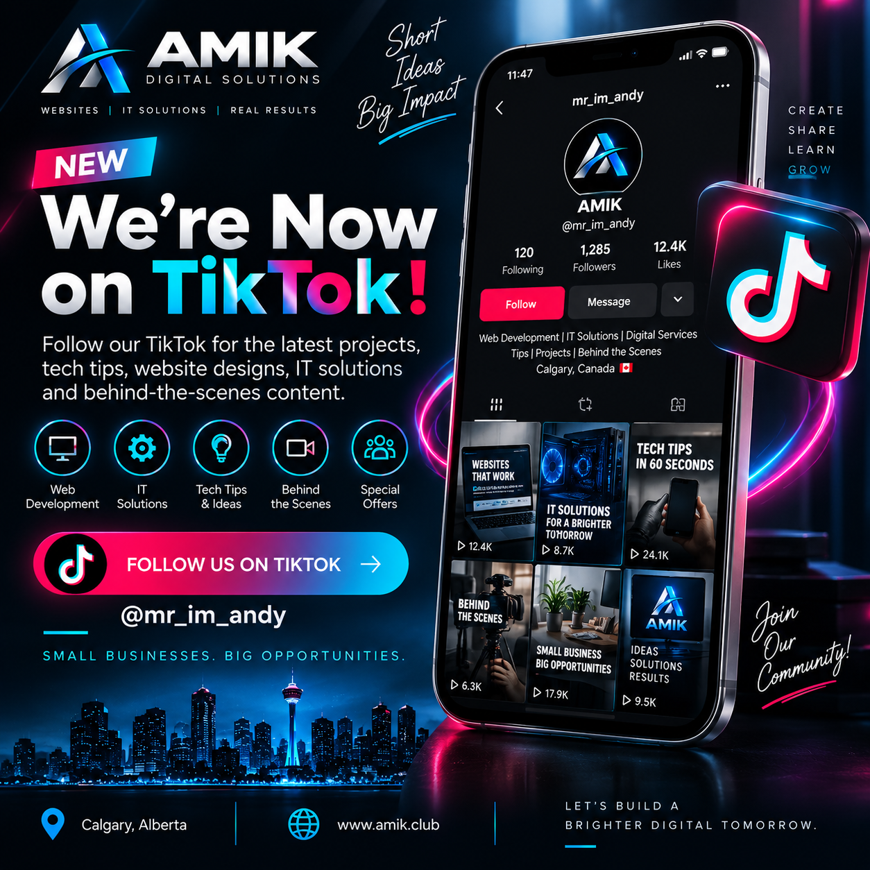 AMIK Is Now on TikTok!